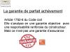 LA GARANTIE DES CONSTRUCTEURS LA GARANTIE DES CONSTRUCTEURS