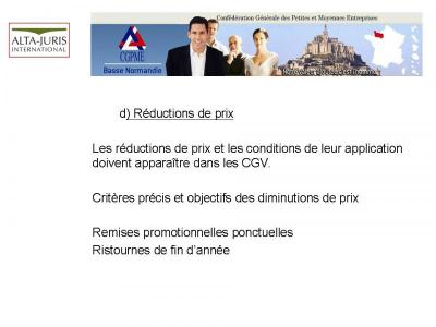 LES CONDITIONS GENERALES DE VENTE