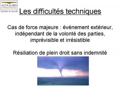 DROIT DE LA CONSTRUCTION : LA DEFAILLANCE DE L'ENTREPRISE