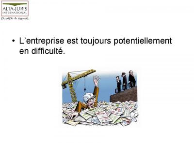 DROIT DE LA CONSTRUCTION : LA DEFAILLANCE DE L'ENTREPRISE