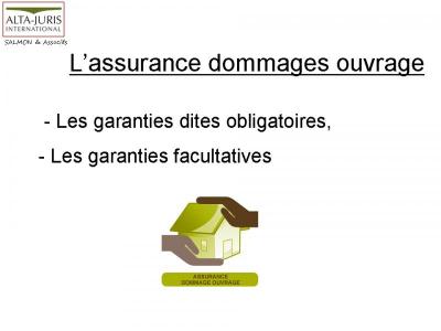 LA GARANTIE DES CONSTRUCTEURS